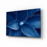 Macro Flower Glass Wall Art.