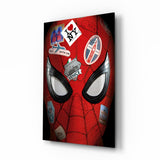 Spider Glass Wall Art.