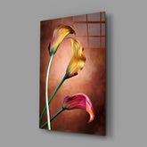 Tulips Glass Wall Art.
