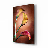 Tulips Glass Wall Art.