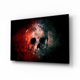 Skull Glass Wall Art.