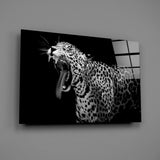 Leopard Glass Wall Art.