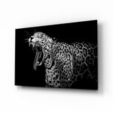 Leopard Glass Wall Art.