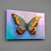 Butterfly Glass Wall Art.