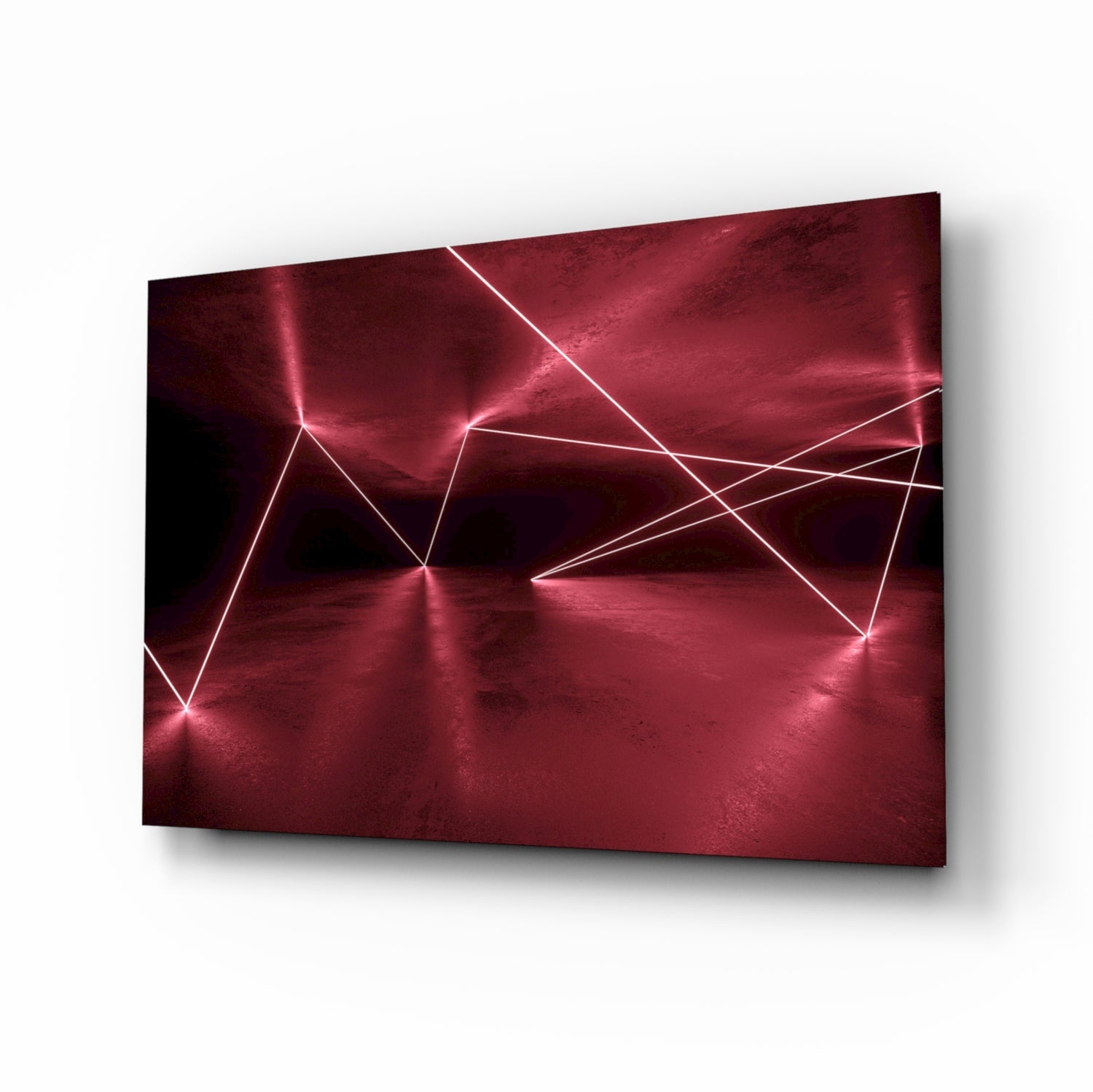 Forbidden Zone Glass Wall Art.