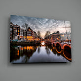 Sunset Glass Wall Art.