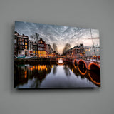 Sunset Glass Wall Art.