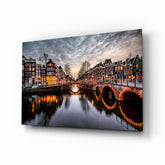 Sunset Glass Wall Art.