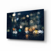 Rain Glass Wall Art.
