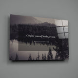 Famous Words Glass Wall Art.