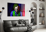 Joker Glass Wall Art.