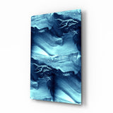 Blue Serenity Glass Wall Art.