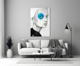 Little Child Glass Wall Art.