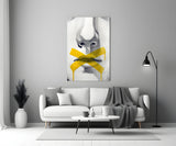 Silence Glass Wall Art.