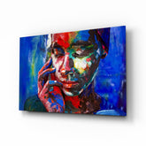 Women's Glass Wall Art.