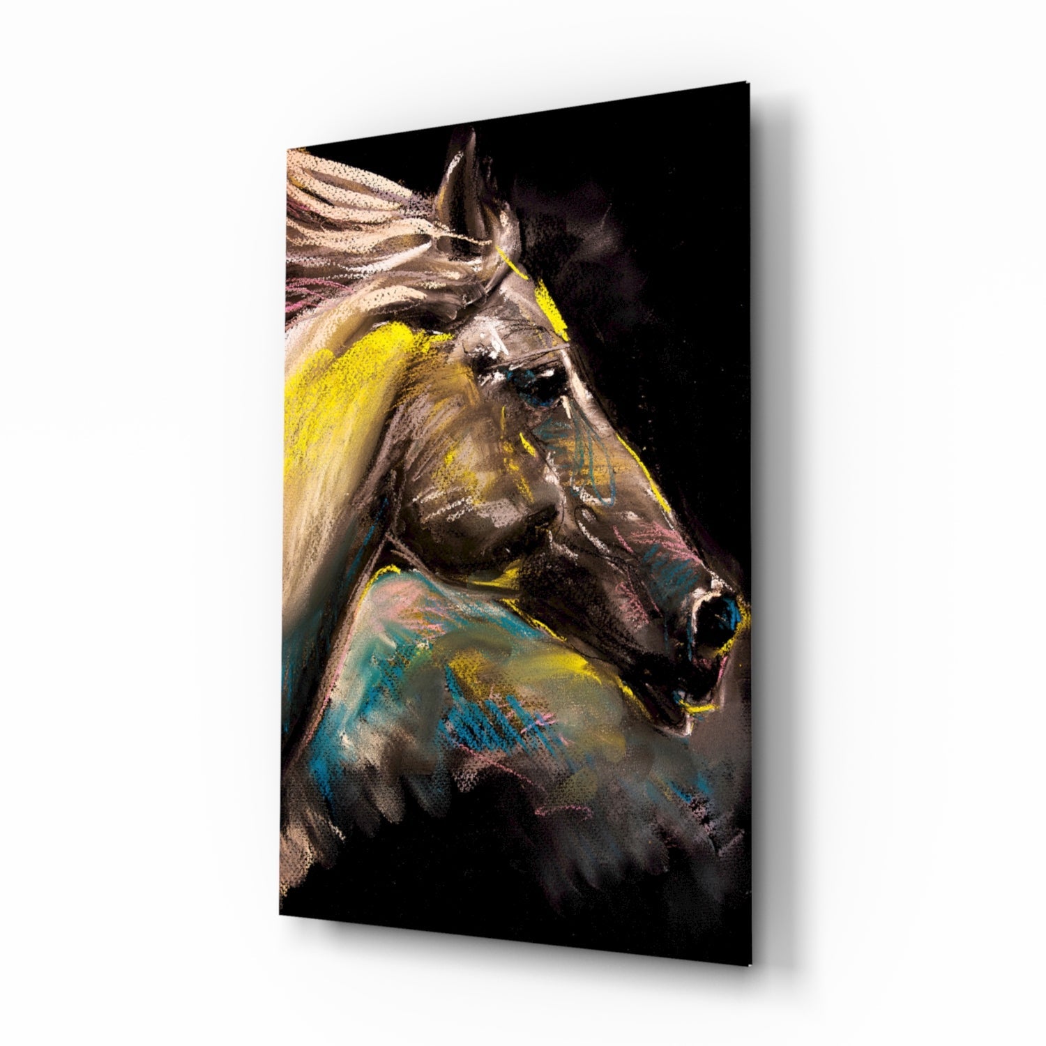 Horse Glass Wall Art.