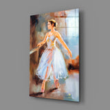 Ballerina Glass Wall Art.