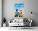 Friendship Glass Wall Art.