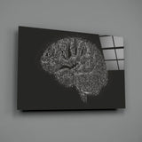 Brain Glass Wall Art.