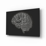 Brain Glass Wall Art.