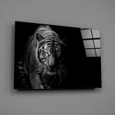 Tiger Glass Wall Art.