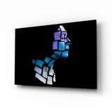 The Future Glass Wall Art.