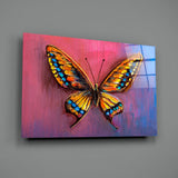 Butterfly Glass Wall Art.