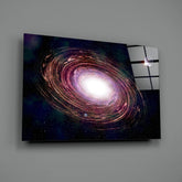 Milky Way Glass Wall Art.