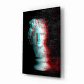 Sculpture Glass Wall Art.