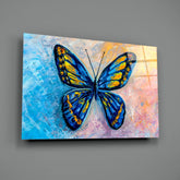 Butterfly Glass Wall Art.