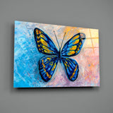 Butterfly Glass Wall Art.