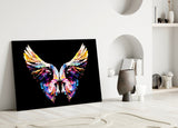 Wings Glass Wall Art.