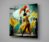 Festival Glass Wall Art || Designers Collection