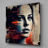 Women Glass Wall Art || Designers Collection