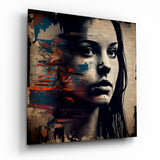 Women Glass Wall Art || Designers Collection