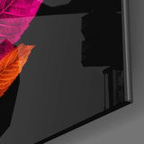 Leaves Glass Wall Art || Designers Collection