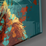 Intellectual Cat Glass Wall Art || Designers Collection