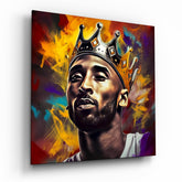 Kobe Bryant Glass Wall Art || Designers Collection