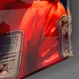 Hippie Lion Glass Wall Art || Designers Collection