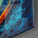 Sophisticated Ying and Yang Glass Wall Art || Designers Collection