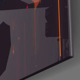 Ape the Thinker Glass Wall Art || Designers Collection