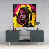 Woman Glass Wall Art || Designers Collection