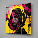 Woman Glass Wall Art || Designers Collection