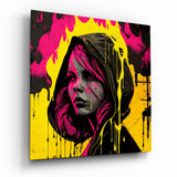 Woman Glass Wall Art || Designers Collection