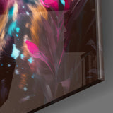 Forest Dog Glass Wall Art || Designers Collection