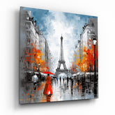 Eiffel Glass Wall Art