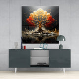 Life Tree Glass Wall Art|| Designer's Collection