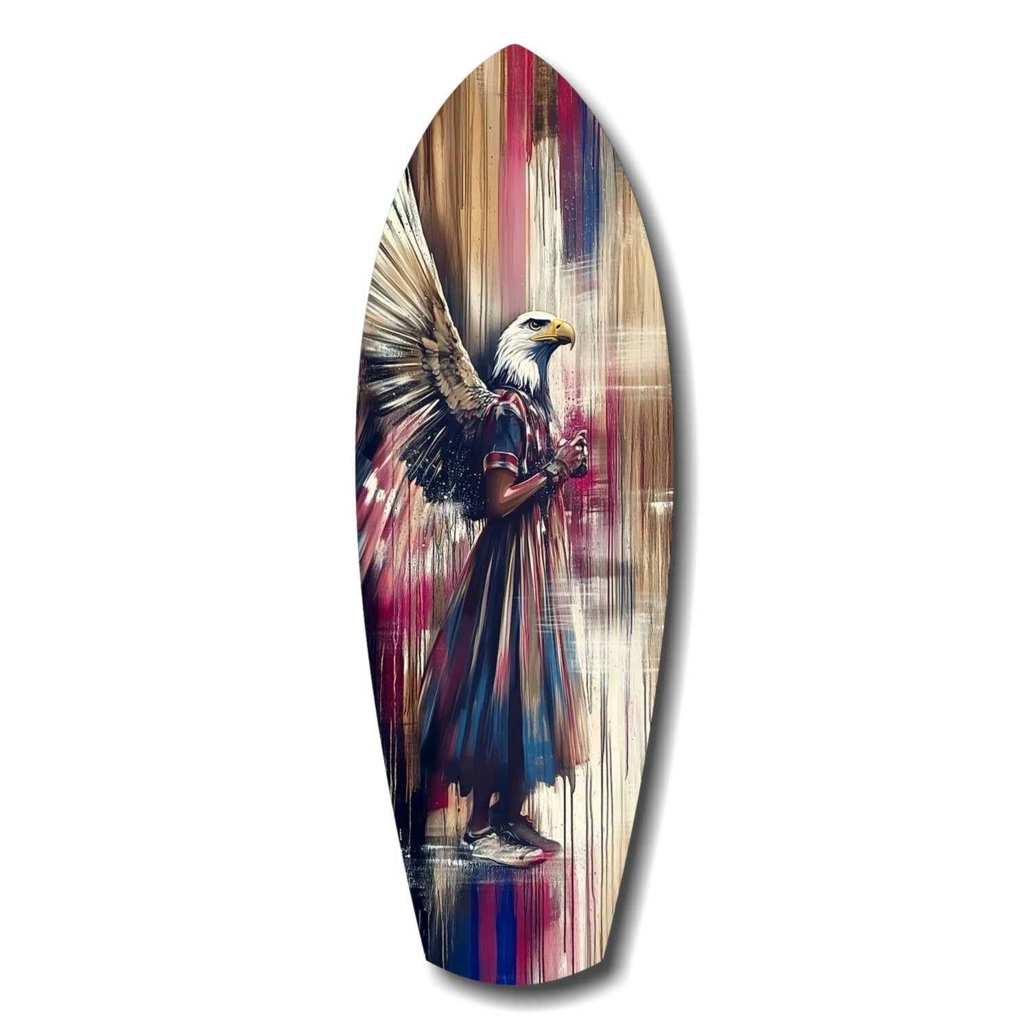 American Eagle Glass Wall Art