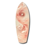 Pinky Swirl Glass Wall Art