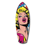 Marilyn Monroe Popart Glass Wall Art